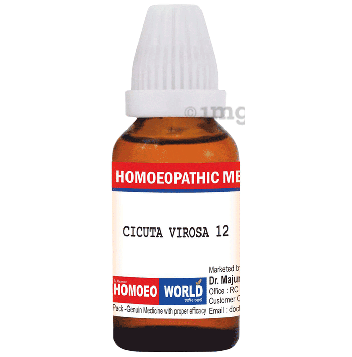 Dr. Majumder Homeo World Cicuta Virosa Dilution (30ml Each) 12
