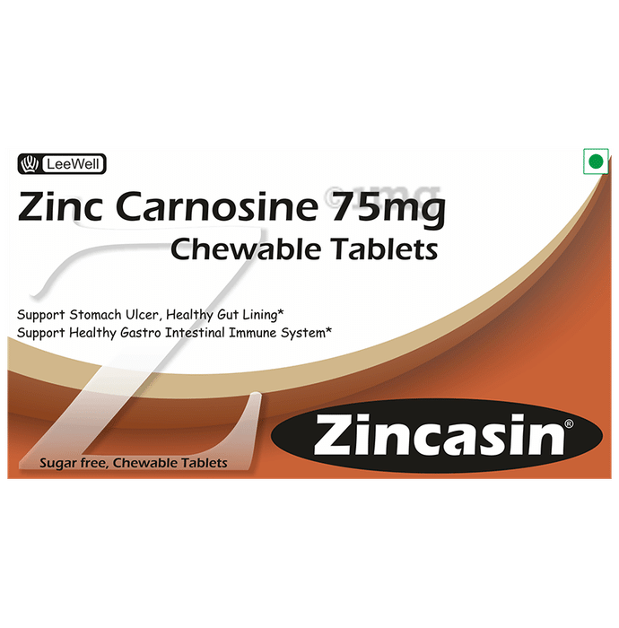 Zincasin Chewable Tablet (10 Each) Sugar Free
