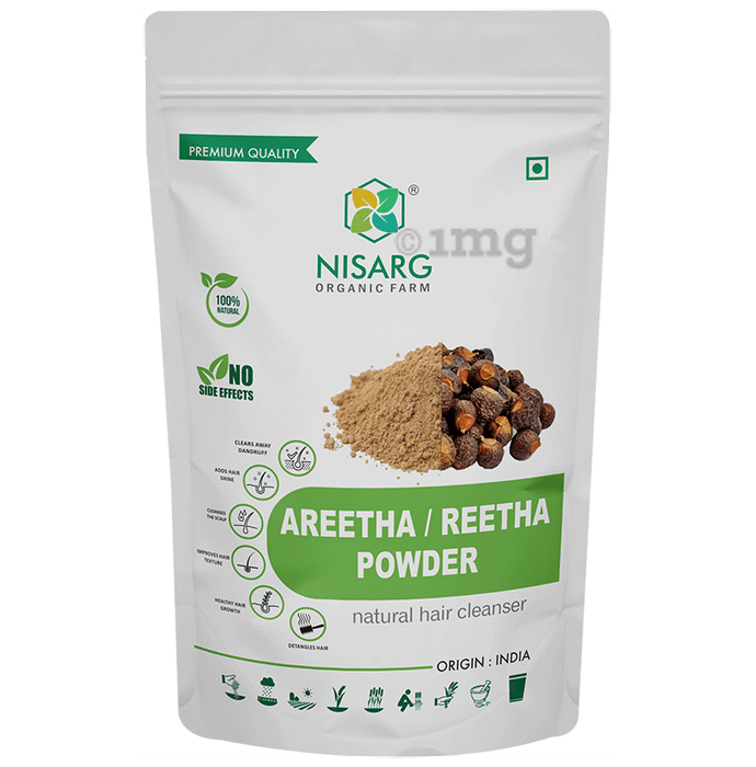 Nisarg Organic Farm Aretha/Reetha Powder