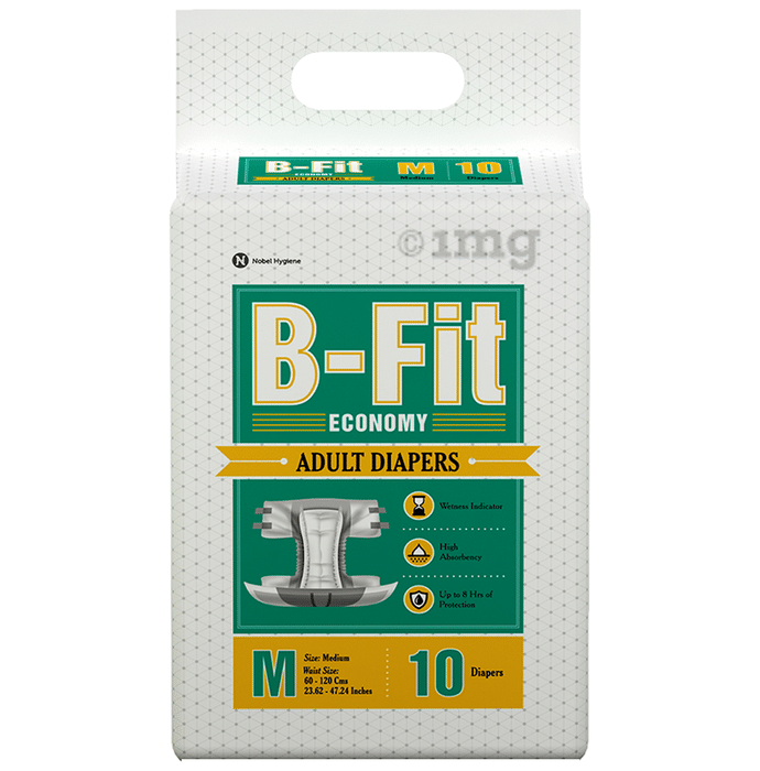 B-Fit Economy Adult Diaper Medium