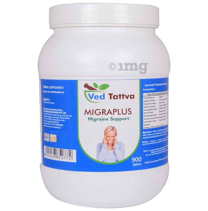 Ved Tattva Migraplus Migraine support Tablet