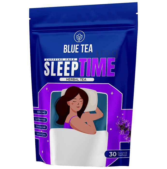 Blue Tea Sleep Time Herbal Tea Bag