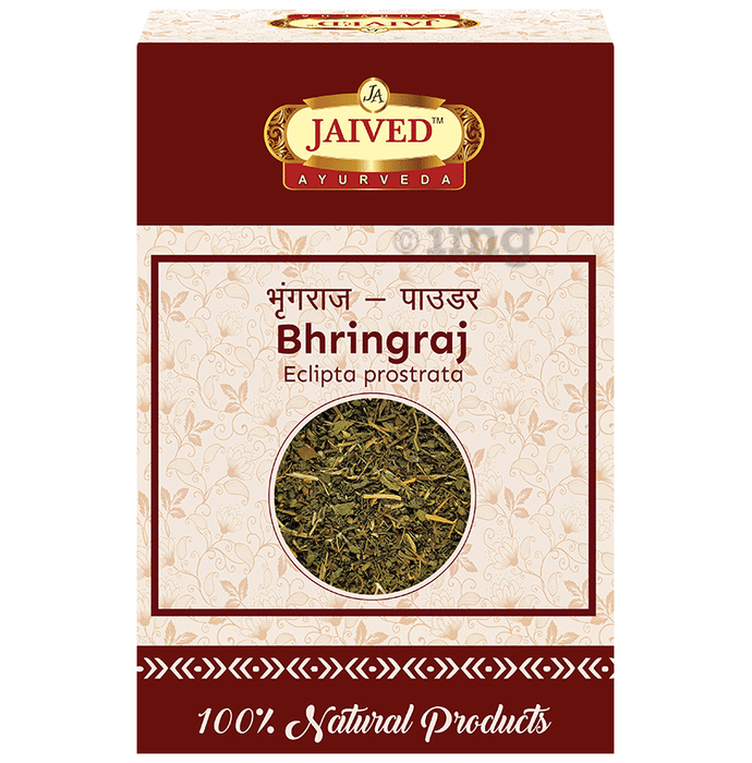 Jaived Ayurveda Bhringraj leaf | Promotes Hair Growth, Enhances Liver Health