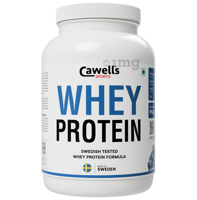 Cawells Whey Protein Powder Blueberry-Vanilla