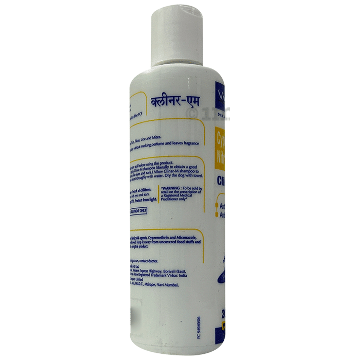 Clinar M Pet Shampoo Buy bottle of 200.0 ml Shampoo at best price in India 1mg