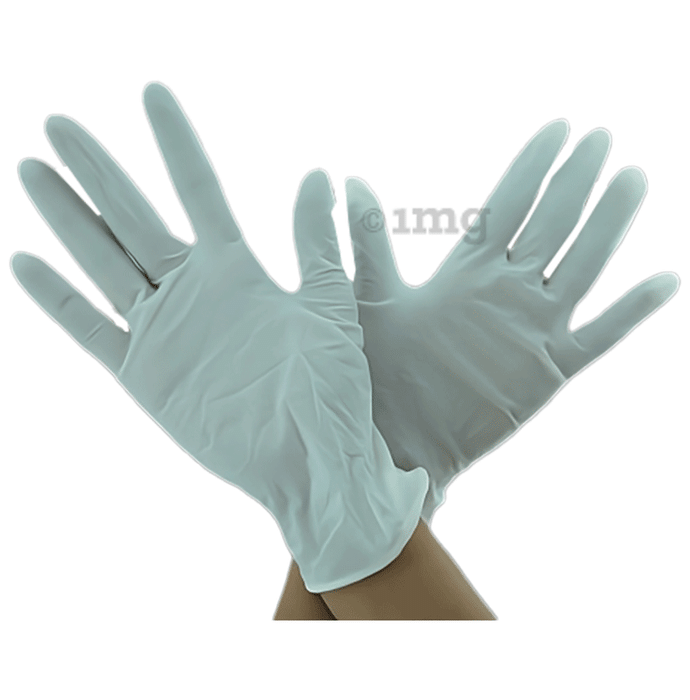 Bos Medicare Surgical Medical Grade 4G All-Purpose Latex Examination Hand Glove Powder Free Medium