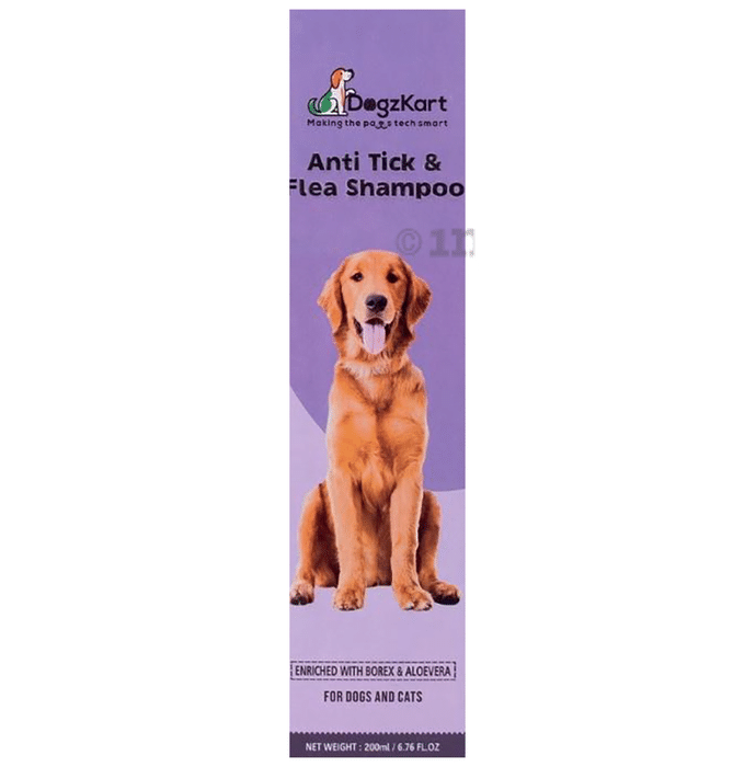Dogzkart Anti Tick & Flea Shampoo