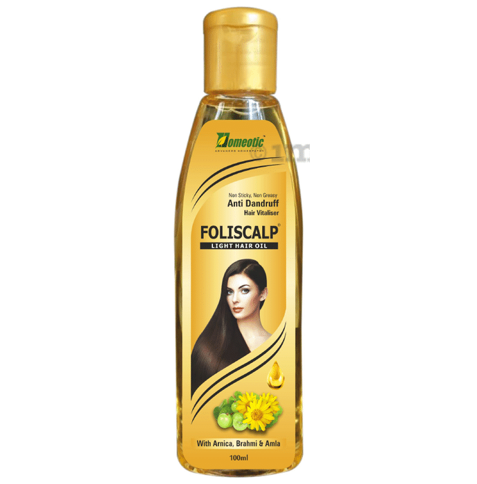 Homeotic Foliscalp Anti Dandruff Light Hair Oil