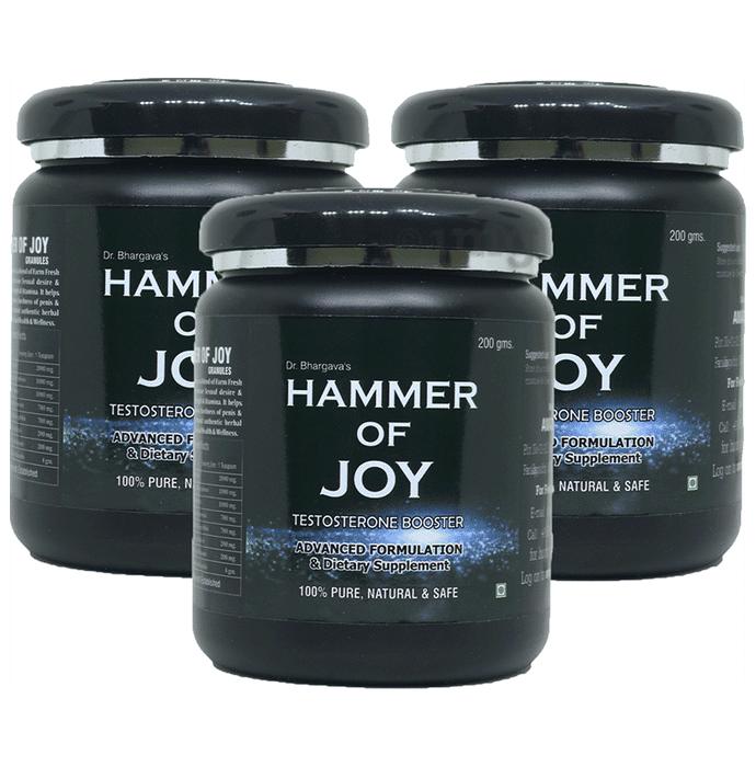 Dr.Bhargav’s Hammer of Joy Granules (200gm Each)