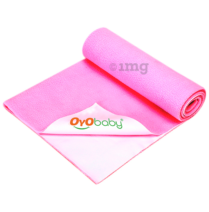 Oyo Baby Waterproof Rubber Dry Sheet XL Pink