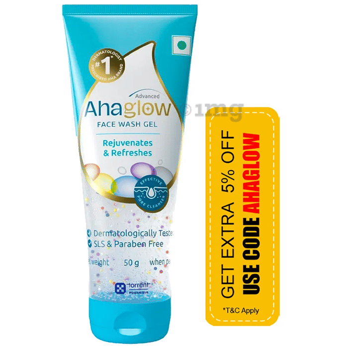 Ahaglow Advanced Skin Rejuvenating Face Wash Effective Pore Cleanser
