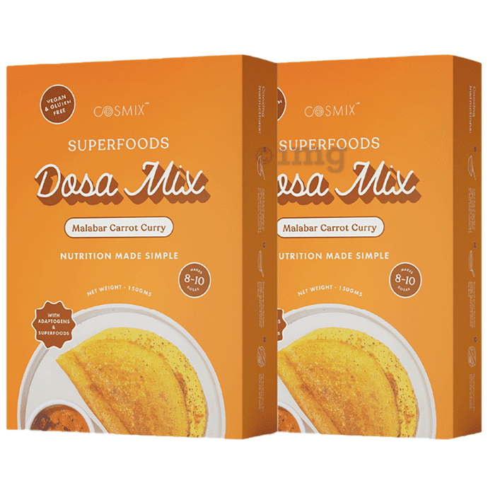 Cosmix Superfood Dosa Mix  Malabar Carrot Curry