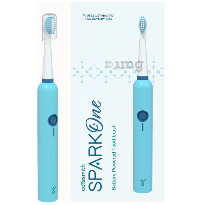 Caresmith Spark One Battery Powered Toothbrush Blue
