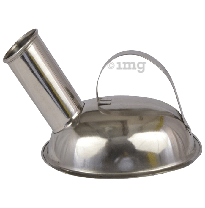 Agarwals Urine Pot Stainless Steel