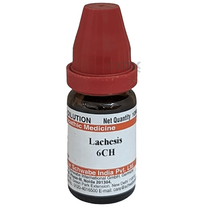 Dr Willmar Schwabe India Lachesis Dilution 6 CH