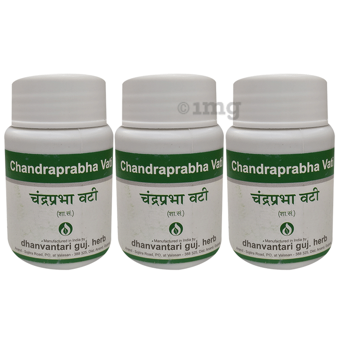 Dhanvantari Chandraprabha Vati (60 Each)