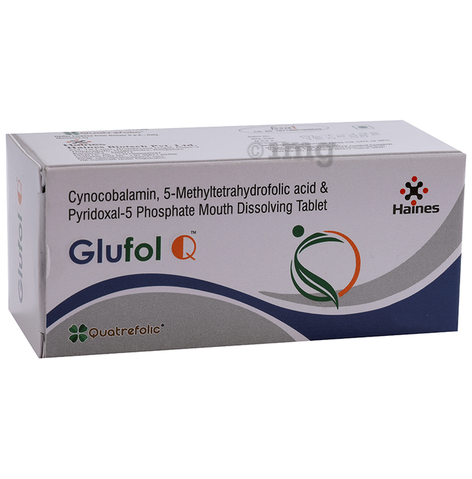 Glufol Q Tablet MD Buy strip of 10.0 tablet md at best price in India