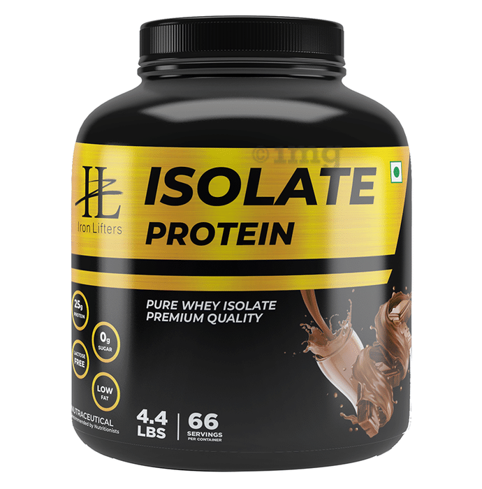 Iron Lifters Isolate Whey Protein Powder Chocolate