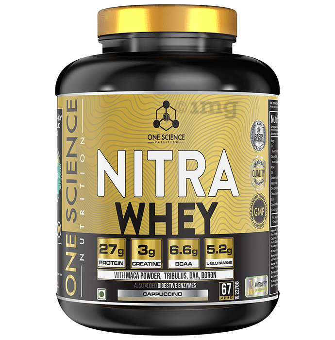 One Science Nutrition Nitra Whey Powder Cappuccino