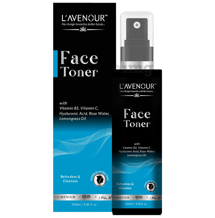 L'avenour Hydrating Face Toner for Soothing & Pore Tightening(100ml Each)