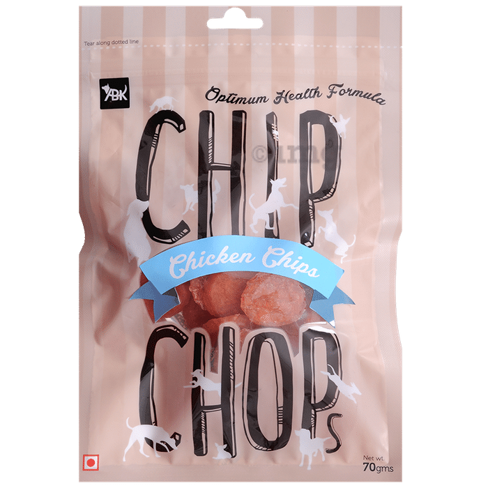 Chip Chops Chicken Chips Dog Treat (70gm Each)