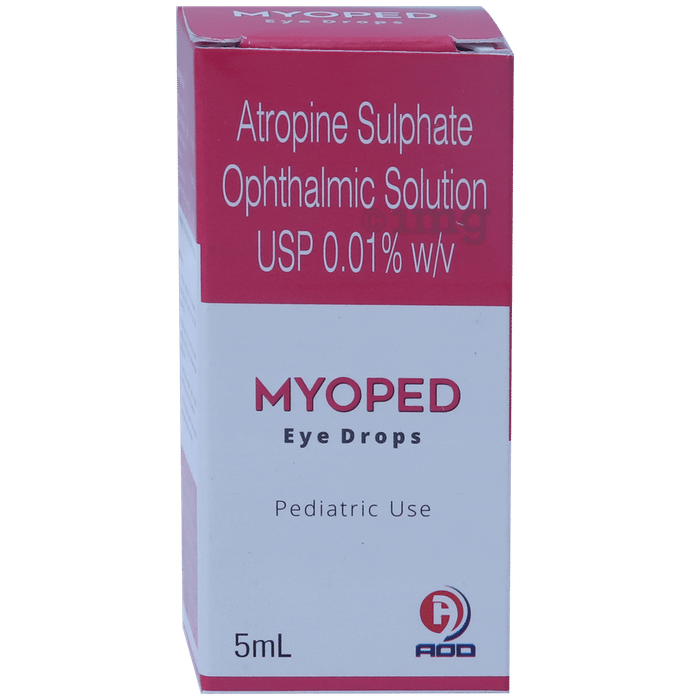 Myoped Eye Drop: View Uses, Side Effects, Price and Substitutes | 1mg