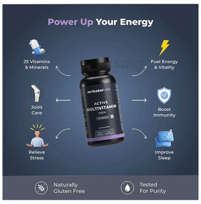 Nutrabay Pro Active Multivitamin Men Tablet