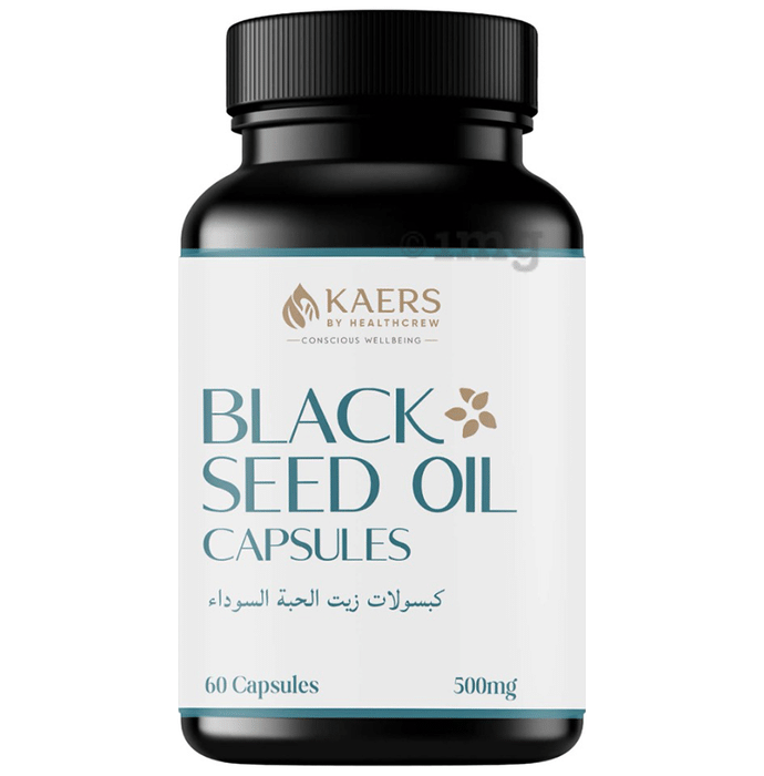 Kaers By Healthcrew Black Seeds Oil Capsule