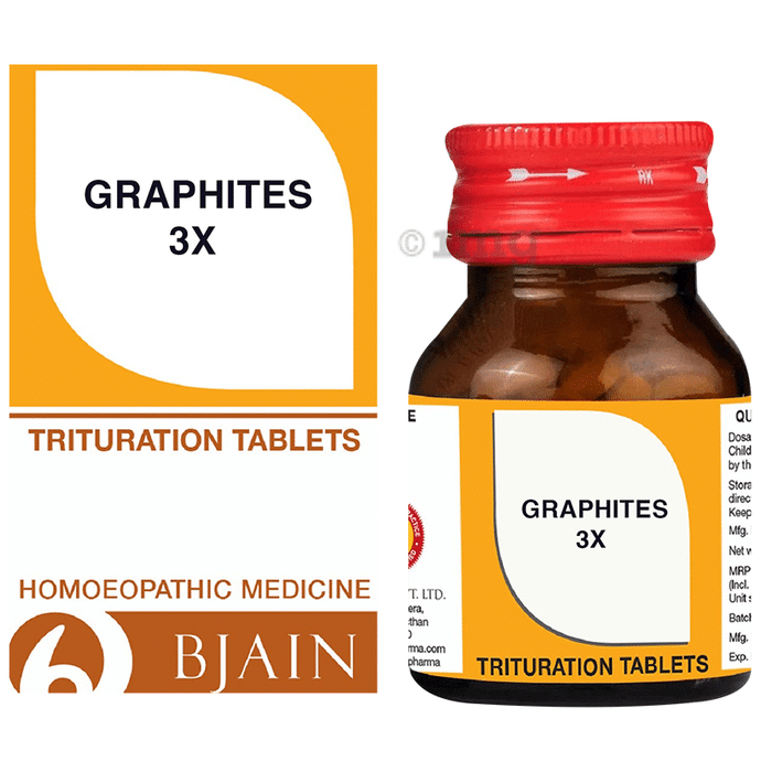 Bjain Graphites Trituration Tablet 3X