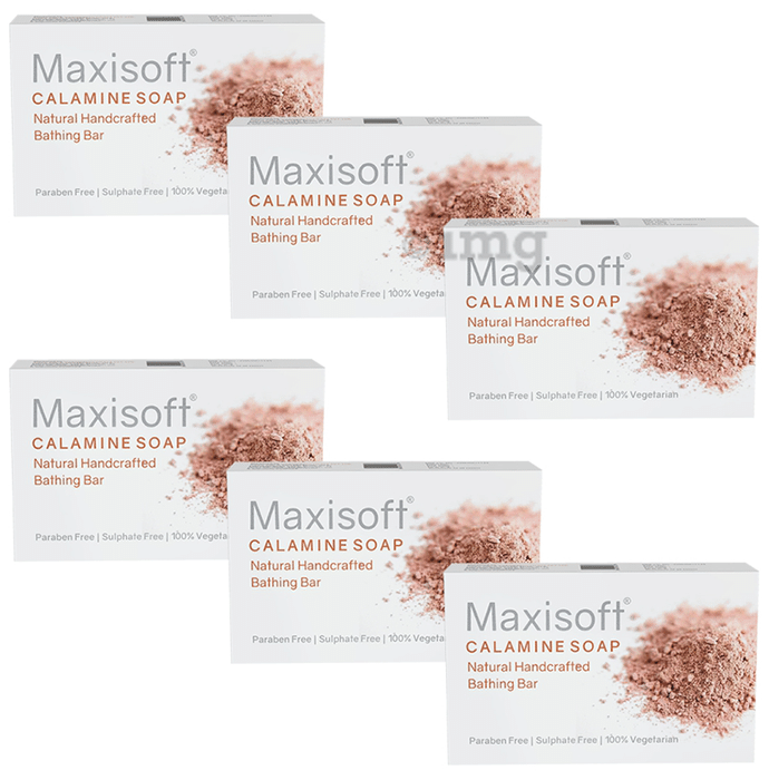 Maxisoft Calamine Soap (75gm Each)