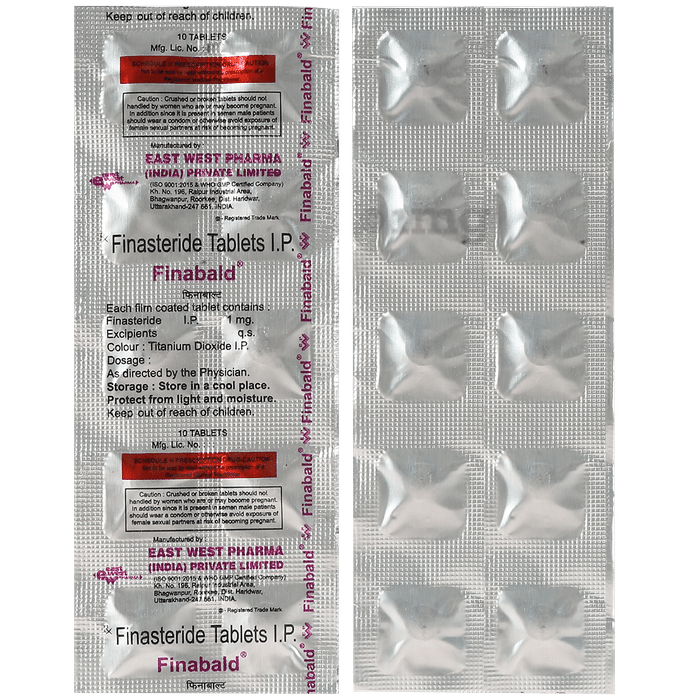 Finabald 1mg Tablet