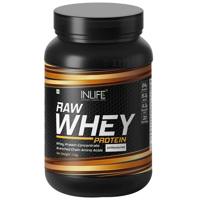 Inlife Raw Whey Protein Powder Unflavored