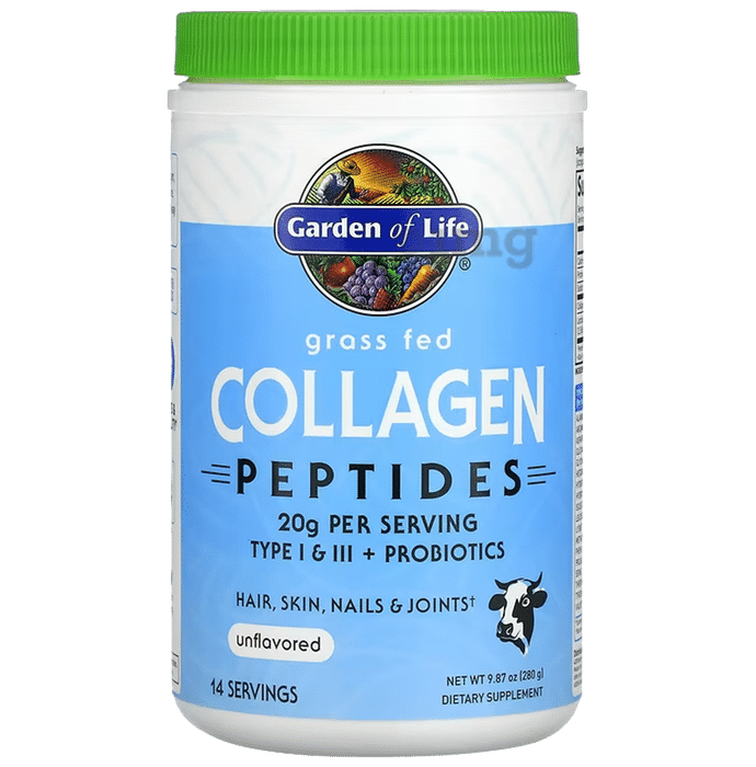 Garden of Life Gross Fed Collagen Peptides Type I & Type III + Probiotics