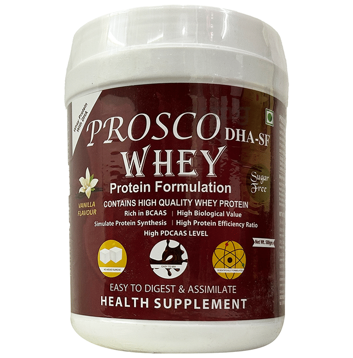 Prosco DHA-SF Whey Protein Powder Sugar Free