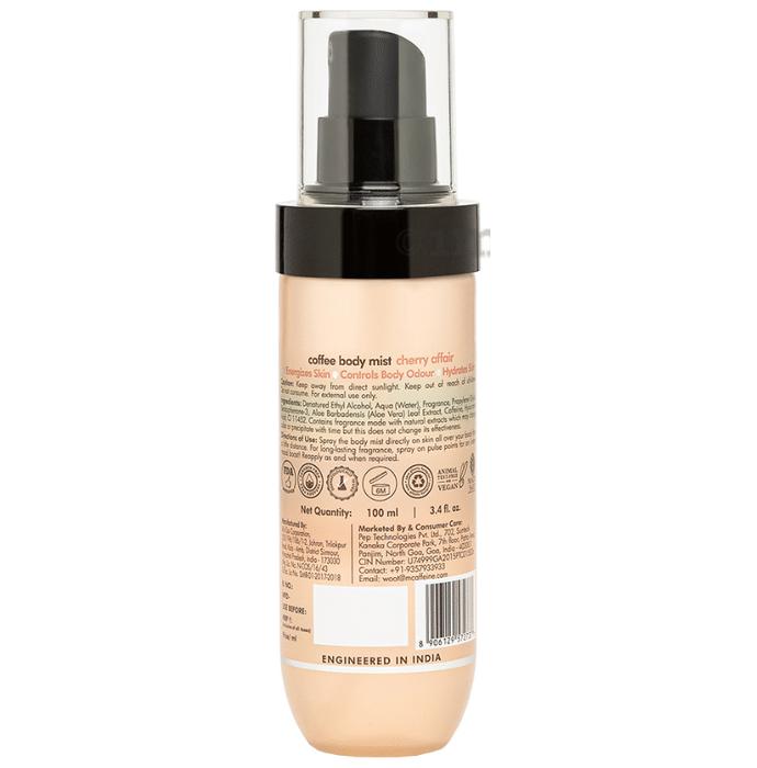 Coffee clearance body spray