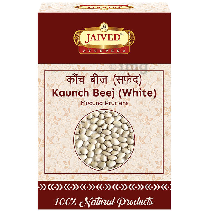 Jaived Ayurveda  Kaunch Beej (White) | Enhances Physical Endurance & Boosts Energy Levels