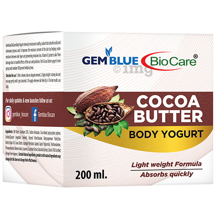 Gemblue Biocare Cocoa Butter Body Yogurt