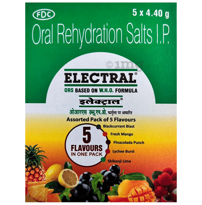 Electral Powder (4.40gm Each) Assorted