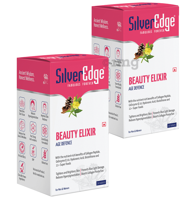 SilverEdge Beauty Elixir Age Defence Tablet (30 Each)