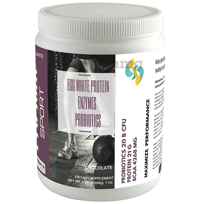 Sharrets Nutritions Egg White Protein Enzymes Probiotics Chocolate