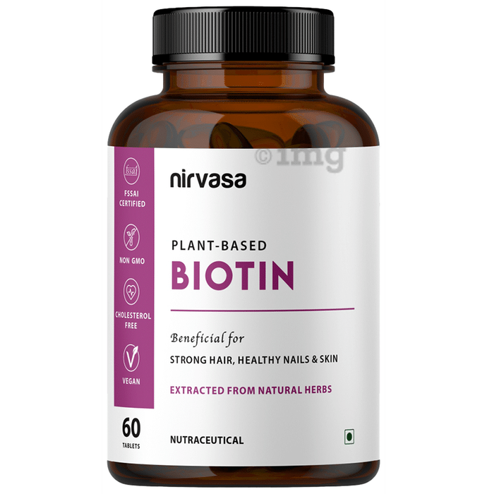 Nirvasa Plant-Based Biotin Tablet (60 Each)