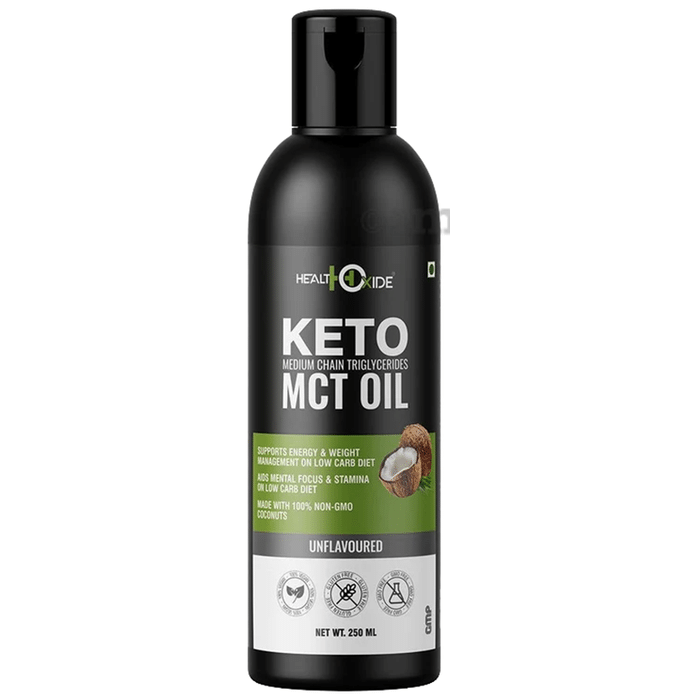 HealthOxide Keto MCT Oil Unflavored