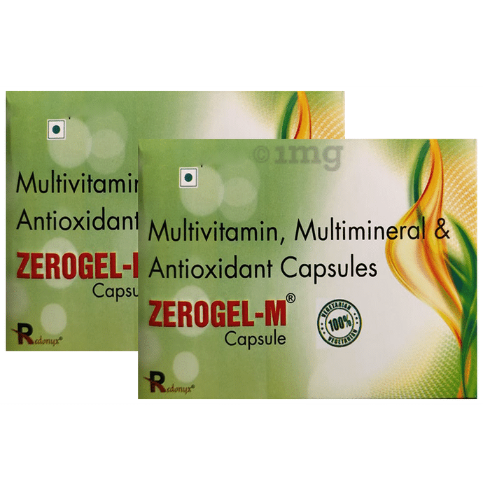 Redonyx Pharmaceuticals Zerogel-M Capsules (10 Each)