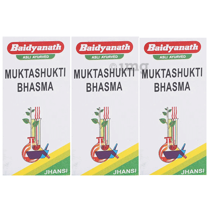 Baidyanath (Jhansi) Muktashakti Bhasma (10gm Each)