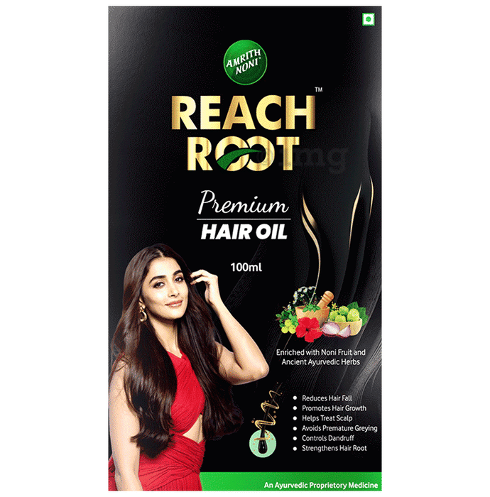 Amrith Noni Reach Root Premium Hair Oil Buy bottle of 100.0 ml Oil at