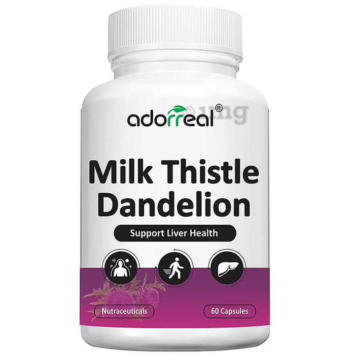 Adorreal Milk Thistle Dandelion Capsule