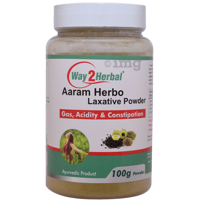 Way2Herbal Gas, Acidity & Constipation Aaram Herbo Laxative Powder