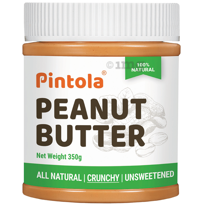 Pintola All Natural Peanut Butter (Unsweetened) Crunchy Unsweetened