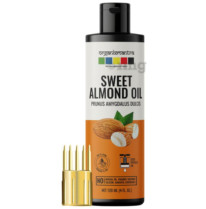 Organix Mantra Sweet Almond Oil (120ml Each)