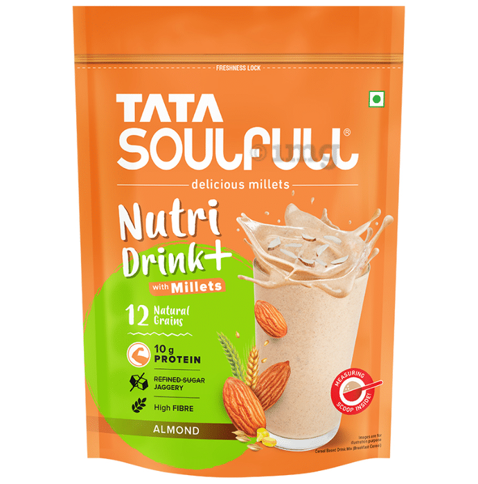 Tata Soulfull Nutri Drink+ with Millets Almond